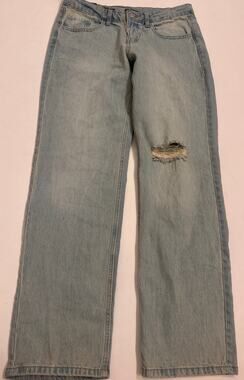 NWT Wild Fable Women's Mid Rise Straight Jeans Light Wash Sz 8